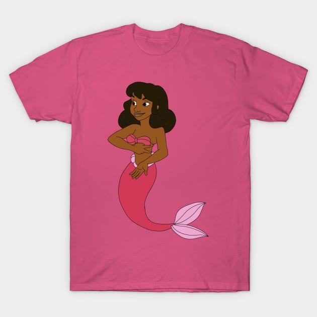 Gabriella the Mermaid 90’s Cartoon T-Shirt by GoneawayGames